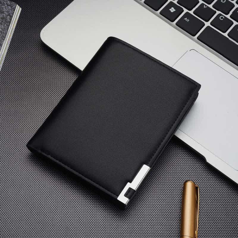 Minimalist Bifold Wallet for Men Business Slim Front Pocket Wallet