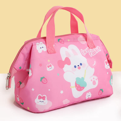 Cartoon Lunch Bag For Students Thickened Aluminum Foil Insulation Handbag