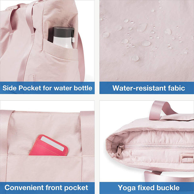 Multifunctional Fitness Tote For Yoga Mat Womens Protable Shoulder Bag