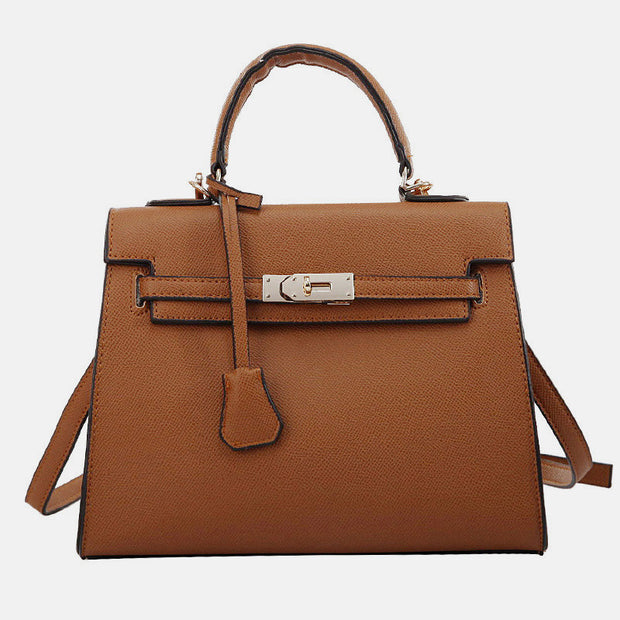 Women Leather Handbag Satchel Purses Top Handle Shoulder Totes Crossbody Bag