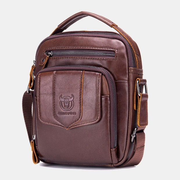 Men's Casual Leather Business Vintage Crossbody Bag