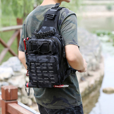 Tatical Chest Bag For Men Outdoor Training Crossbody Sling Bag