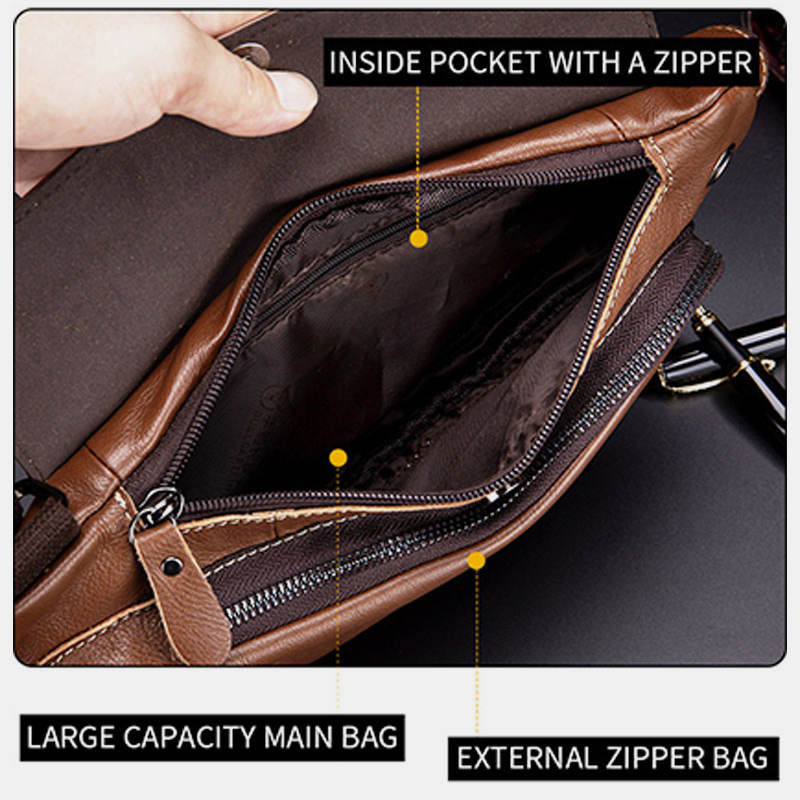 Anti-theft Slim Multipurpose Soft Sling Bag