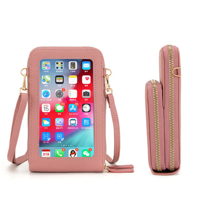 Large Capacity Phone Purse With Clear Window