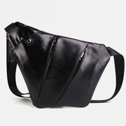 Men's Anti-theft Genuine Leather Sling Bag
