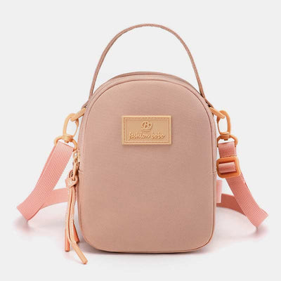 Triple Zip Crossbody Bag Purse for Women Waterproof Mini Travel Handbag