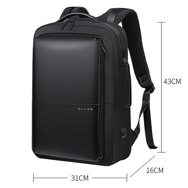 Large Capacity Business Travel Backpack for Men Fits 15.6 Inch Laptop