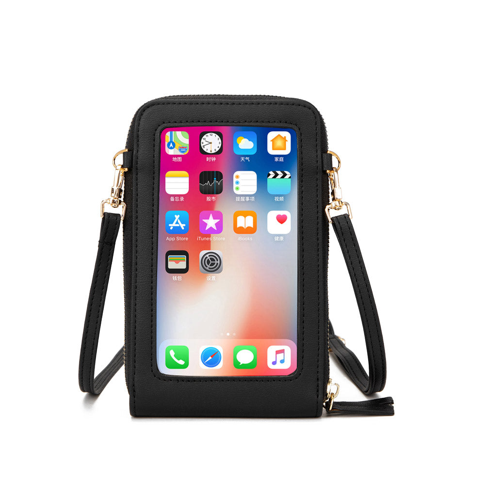 Large Capacity Phone Purse With Clear Window