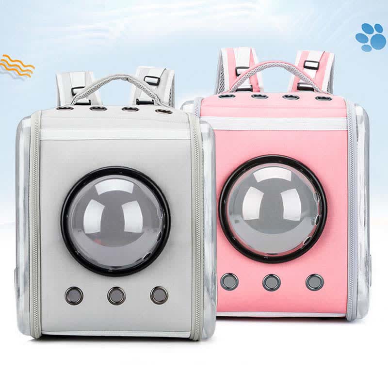 Pet Carrier Backpack Foldable Bubble Cats Puppies Carrier Transparent Space Capsule