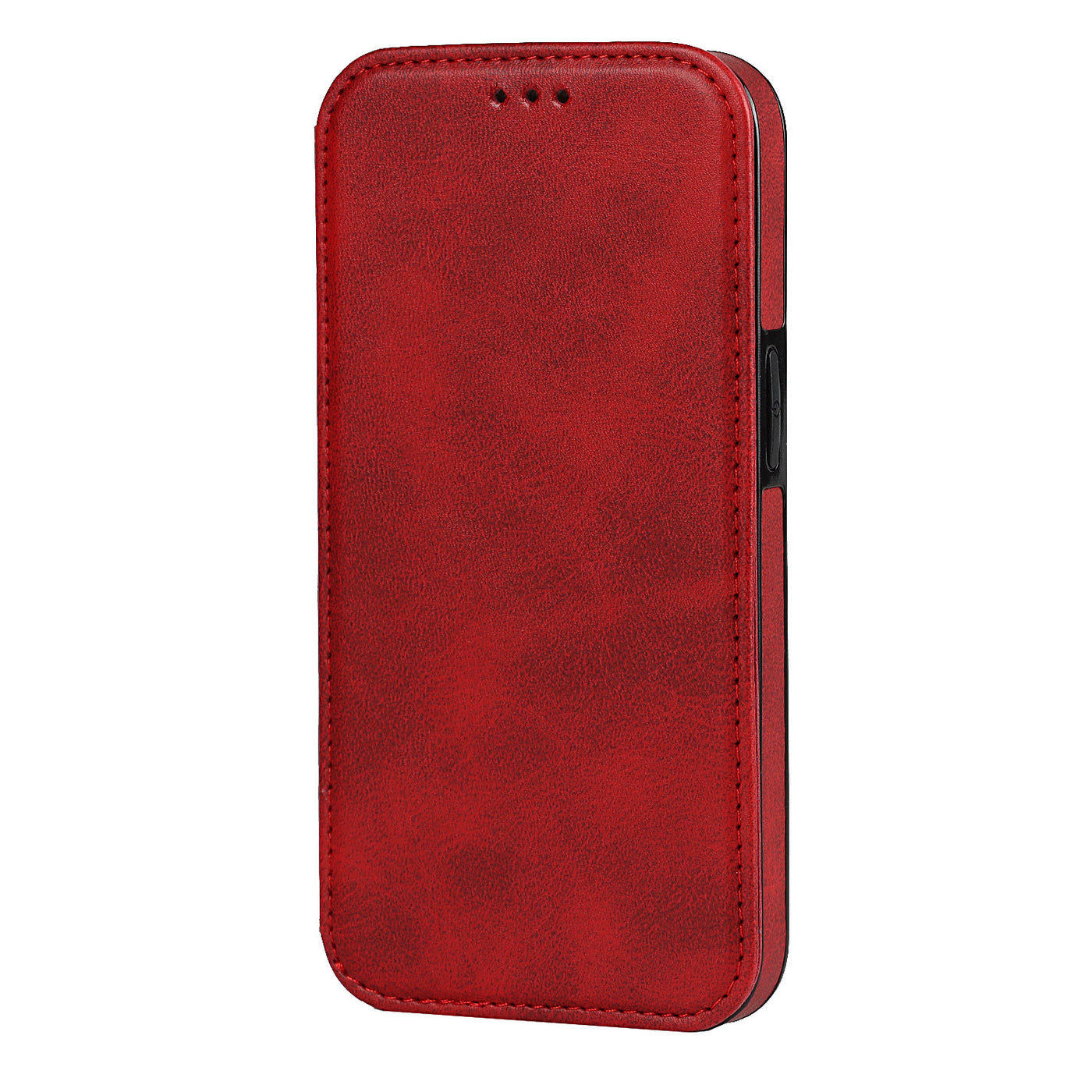 Phone Case for iPhone 14 Clamshell Leather Card Slot Case