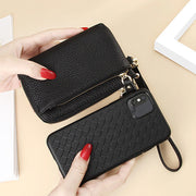 Limited Stock: Genuine Leather Wristlet Clutch Wallet