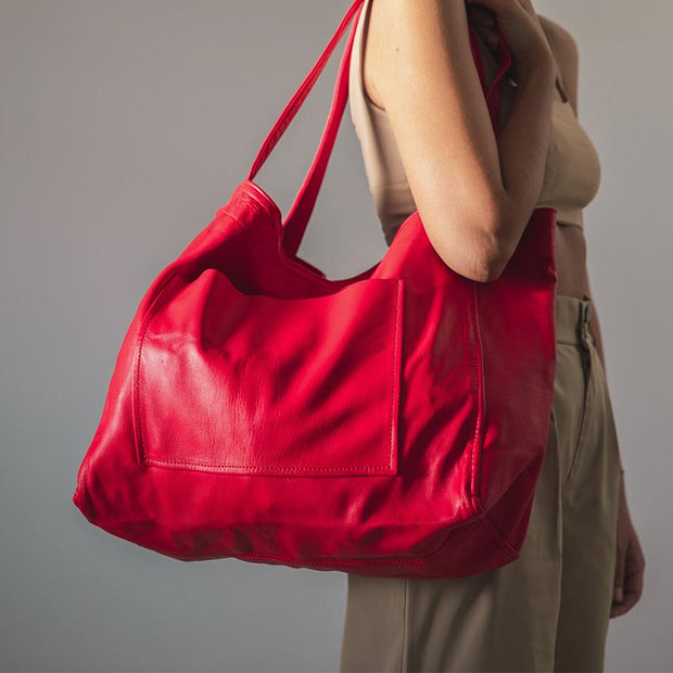 Large Women Tote Shoulder Bag Soft Designer Top Handle Handbag