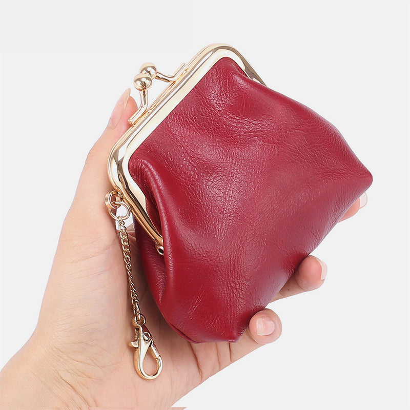 Genuine Leather Vintage Coin Purse