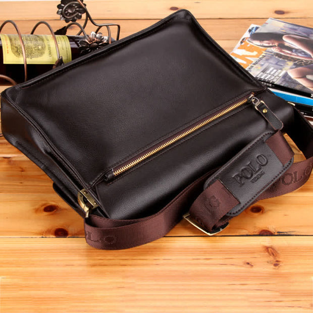Multi-Pocket Large Capacity Classic Messenger Bag
