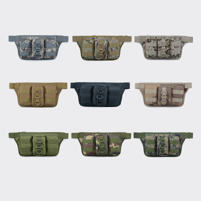 Waist Bag For Men Tactical Outdoor Sports Multifunctional Shoulder Bag