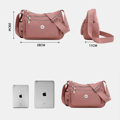 Multiple Pockets Crossbody for Women Lightweight Roomy Shoulder Purses Handbags