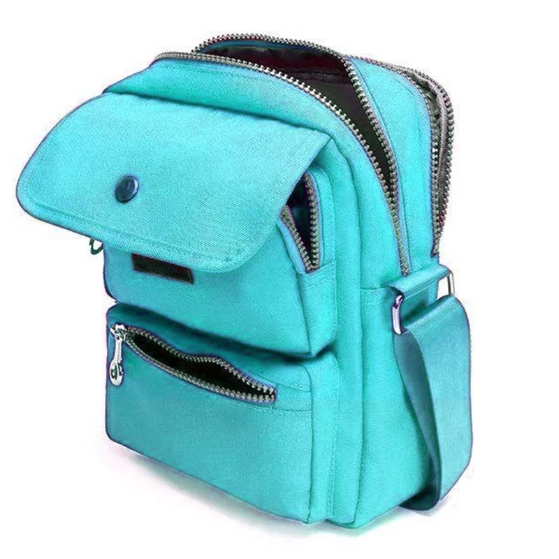 Multi-pocket Nylon Shoulder Bag