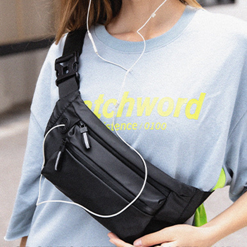 Waist Bag for Women Men Waterproof Large Chest Bag Sling Bag