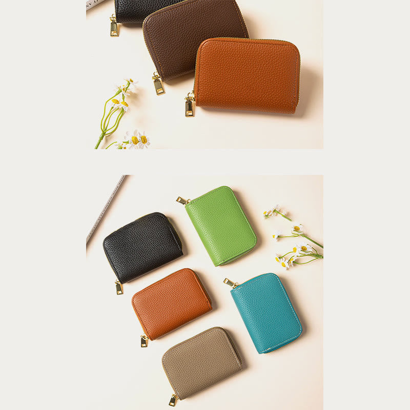 Card Holder For Women Daily RFID Protection Multiple Slots Purse