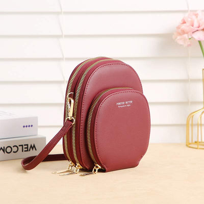 Small Crossbody Bag Cell Phone Purse Shoulder Handbag Credit Card Wallet