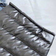 Down Handbag Large Capacity Detachable Strap Crossbody Tote For Winter