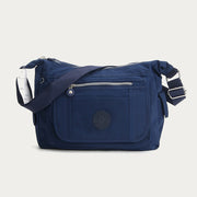 Casual Crossbody Bag For Men Roomy Canvas Large Bag