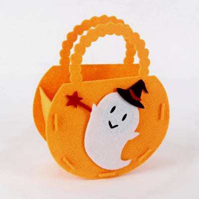 10 Pcs Halloween Kids Handmade Diy Fabric Gift Bag Handbag