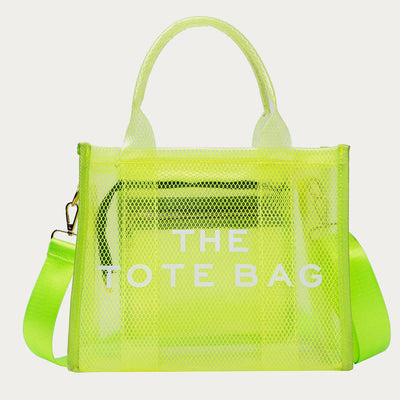 Tote For Women Clear PVC Large Capacity Crossbody Bag