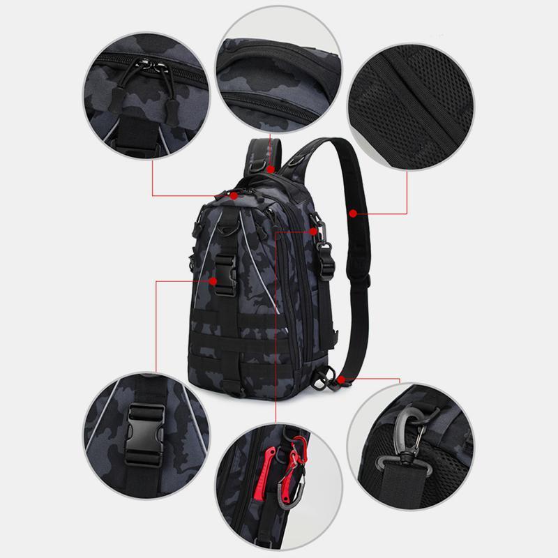 Multifunction Tactical Backpack Casual Sling Crossbody Bag