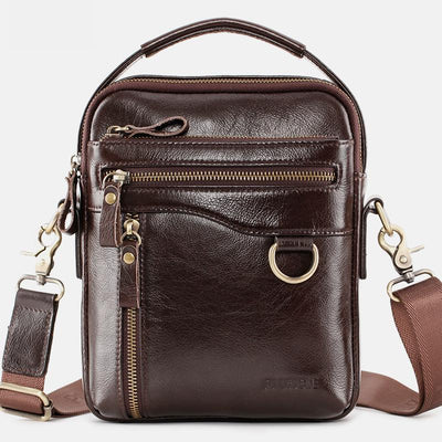 Multifunctional Genuine Leather Handbag Crossbody Bag