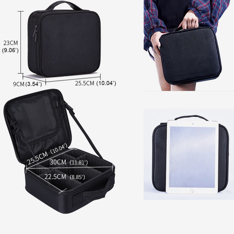 Multifunctional Cosmetic Bag For Women Travel Portable Large Storage Bag