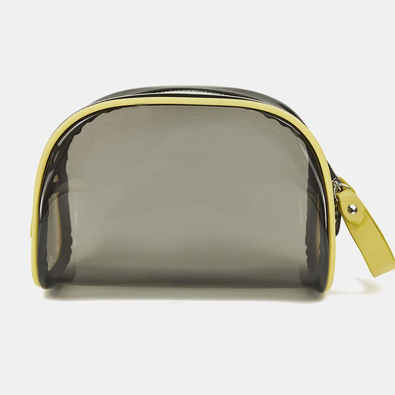 Transparent Black Toiletry Bag For Women Multifunctional Storage Bag