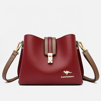 Crossbody Bag for Women Generous PU Leather Shoulder Bag