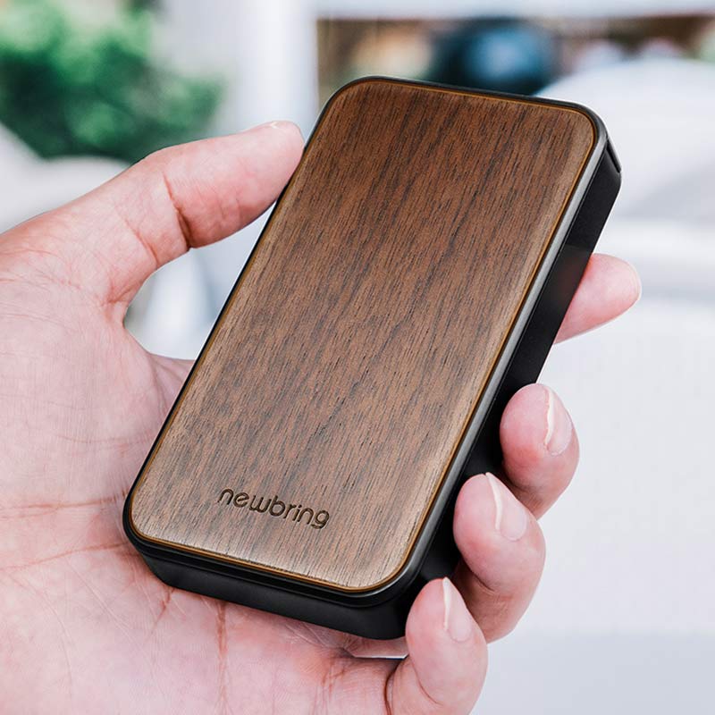 Wooden Slim Pocket Card Case