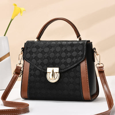 Clamshell Top-Handle Bag Women Classic Color Small Crossbody Bag