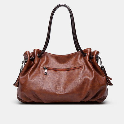 Classic Shoulder Bag For Women Commuter Large Crossbody Leather Bag