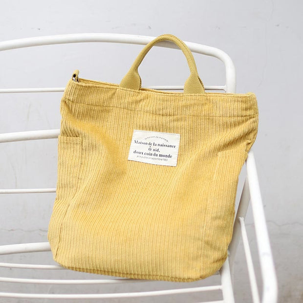 Tote Bag for Women Retro Large Size Travelling Canvas Handbag