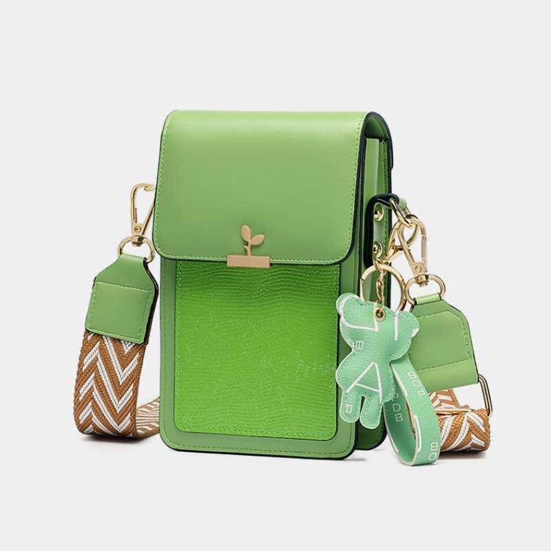 Small Smartphone Crossbody Bag Card Holder Women Mini Phone Purses Wallet