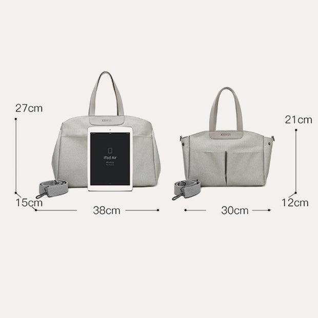 Functional Women Purse Handbag Waterproof Casual Mommy Bag Tote Bag