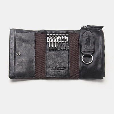 Multifunctional Trifold Key Case Wallet