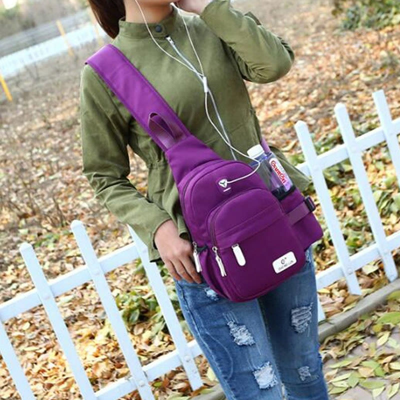 Sling Bag For Women Outdoor Sports Riding Crossbody Chest Bag