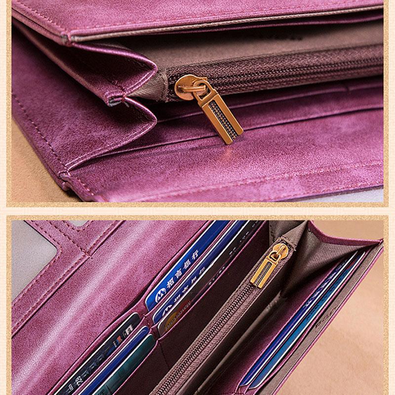 Large-Capacity Retro Wallet