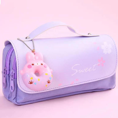 Pencil Case For Study Cute Decompression Multifunctional Large Capacity Case