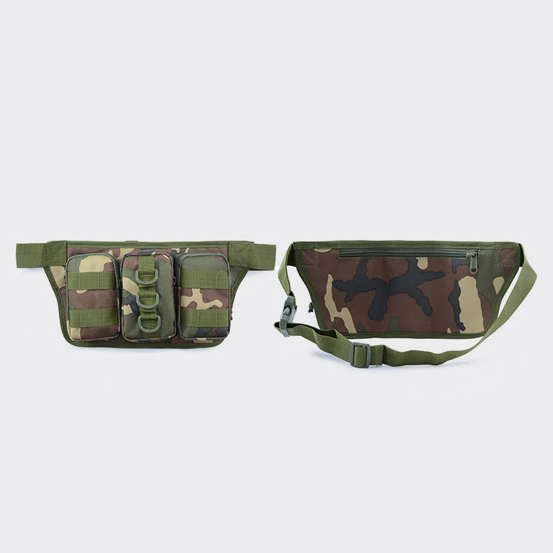 Waist Bag For Men Tactical Outdoor Sports Multifunctional Shoulder Bag