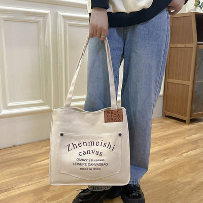 Tote Bag for Women Minimalist Printing Daily Commuter Shoulder Bag