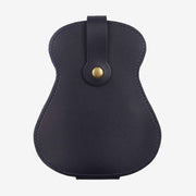 Guitar Pick Holder Storage Bag Leather Plectrums Bag For Player