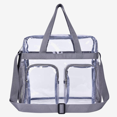 Tote Bag For Outing Protable Multi Pocket Transparent Crossbody Bag