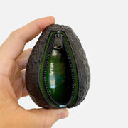 Creative Storage Bag Vivid Cartoon Avocado Shape Fruit Wallet