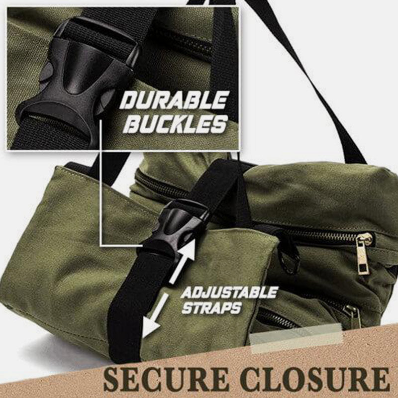 Waterproof Multi-Purpose Tool Zipper Carrier Tote Roll Up Bag