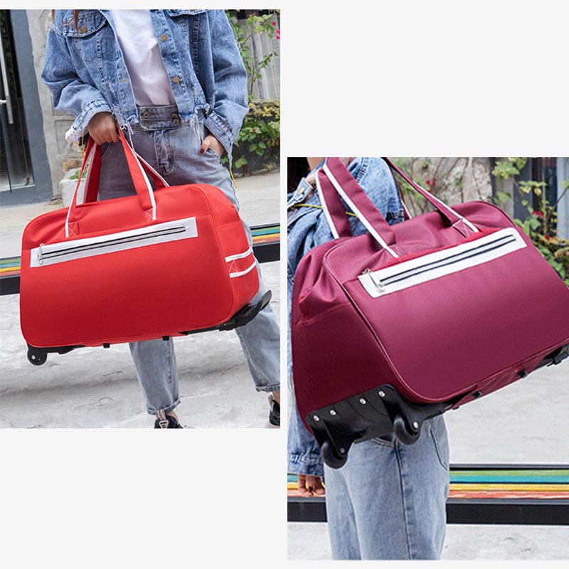 Pull Rod Luggage Women Men Minimalist Business Trip Duffel Bag